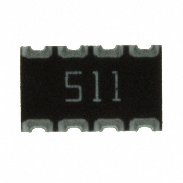 744C083511JP RES ARRAY 4 RES 510 OHM 2012