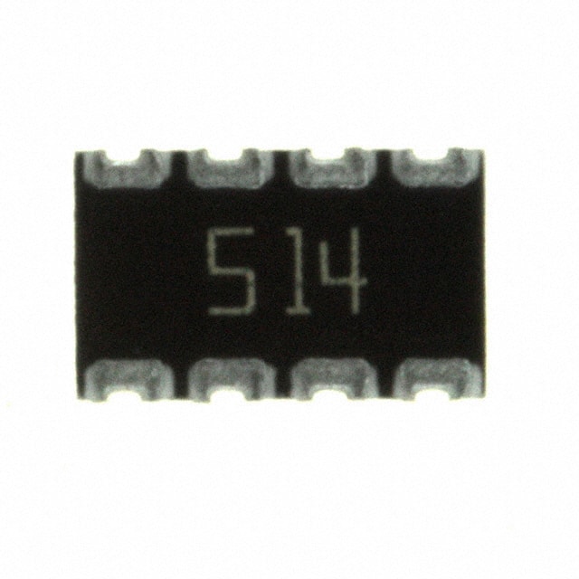 744C083514JTR RES ARRAY 4 RES 510K OHM 2012