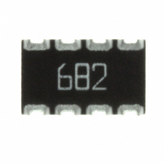 744C083682JTR RES ARRAY 4 RES 6.8K OHM 2012