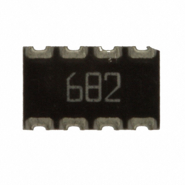 744C083682JP RES ARRAY 4 RES 6.8K OHM 2012