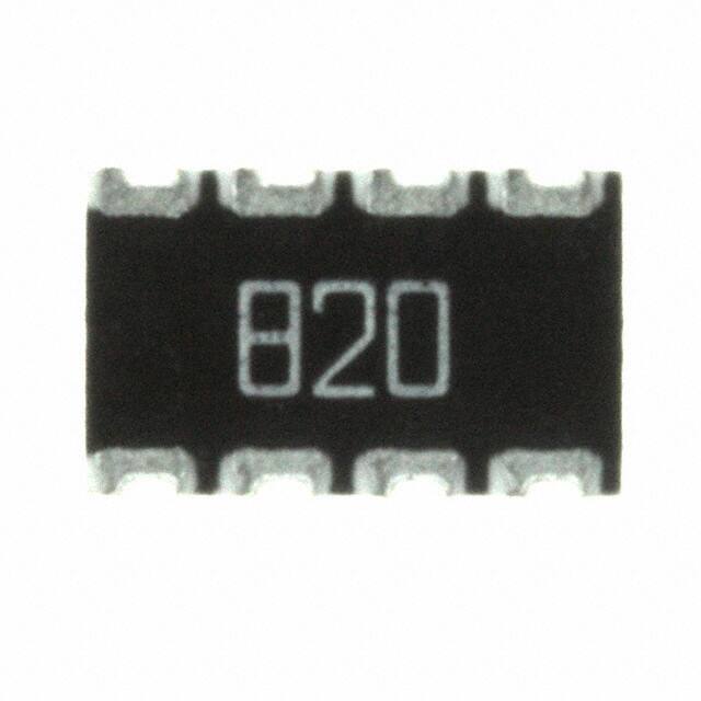 744C083820JP RES ARRAY 4 RES 82 OHM 2012
