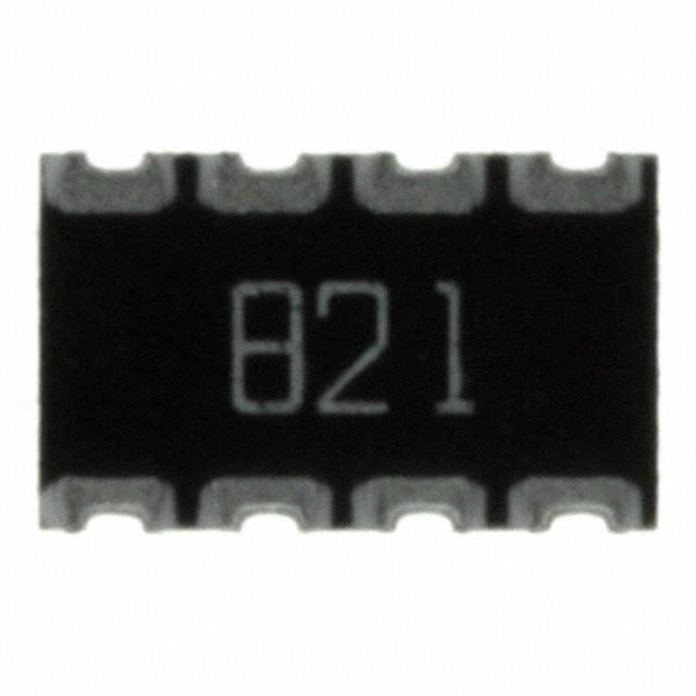 744C083821JP RES ARRAY 4 RES 820 OHM 2012