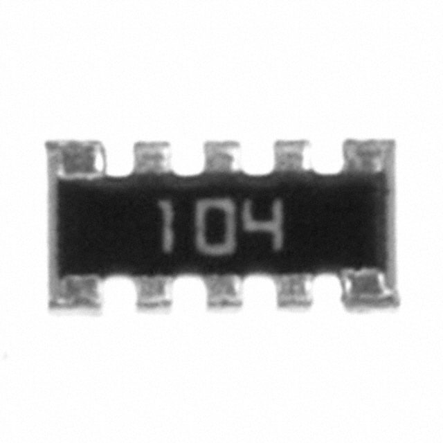 746X101104JP RES ARRAY 8 RES 100K OHM 1206