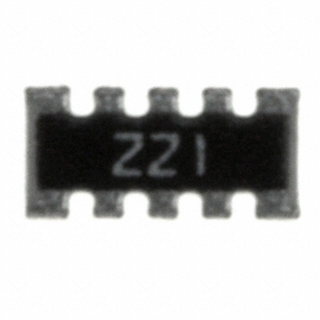 746X101221J RES ARRAY 8 RES 220 OHM 1206