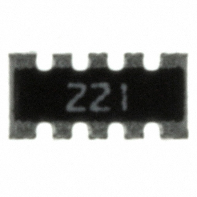 746X101221JP RES ARRAY 8 RES 220 OHM 1206