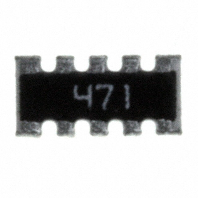 746X101471JP RES ARRAY 8 RES 470 OHM 1206