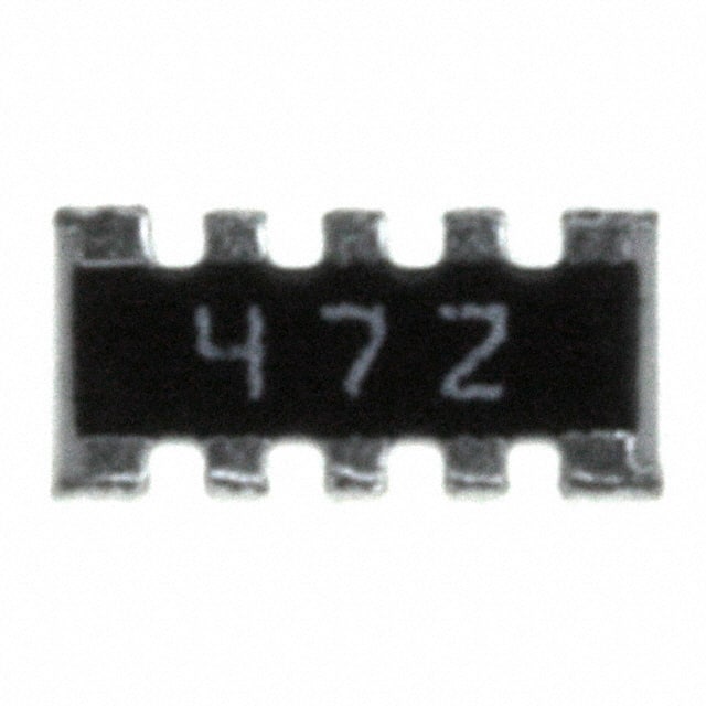 746X101472JP RES ARRAY 8 RES 4.7K OHM 1206