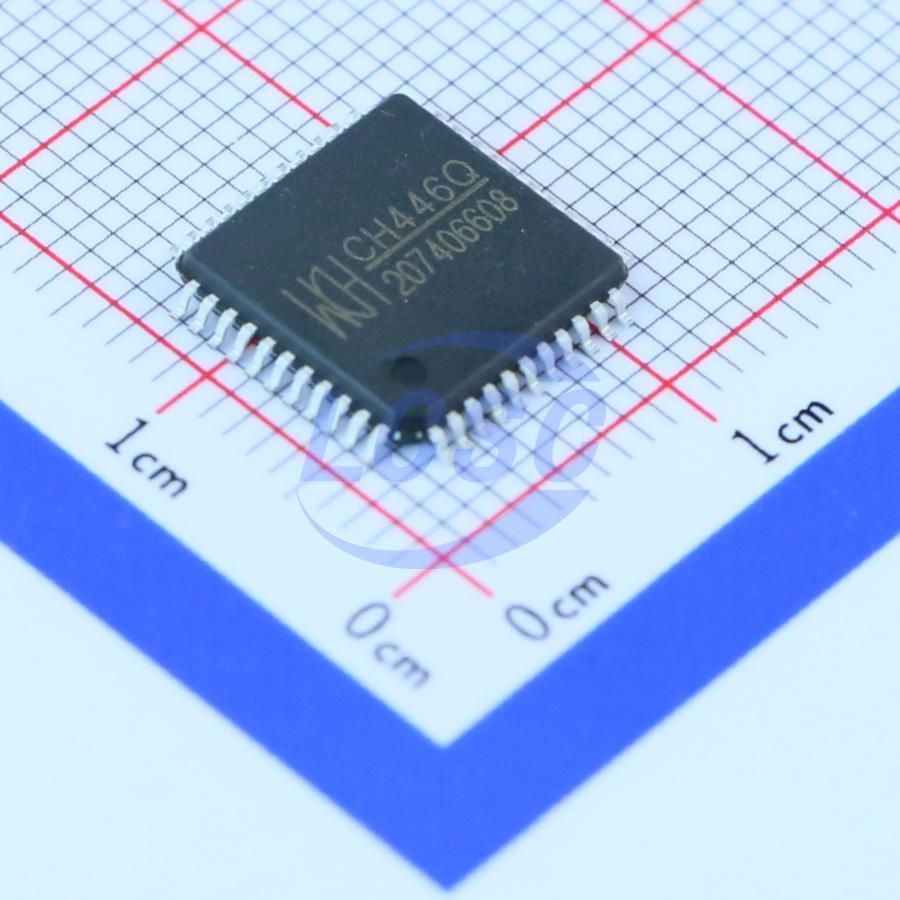 CH446Q The WCH CH446Q is an analog switch, multiplexer, and demultiplexer. It features RoHS3 compliance and an MSL rating of 1.