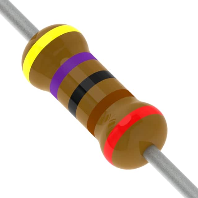 CCF074K70JKE36 RES 4.7 KOHM 5% 1/2W AXIAL