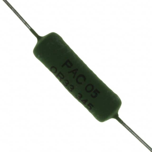 PAC500003307FAC000 RES 0.33 OHM 5W 1% AXIAL