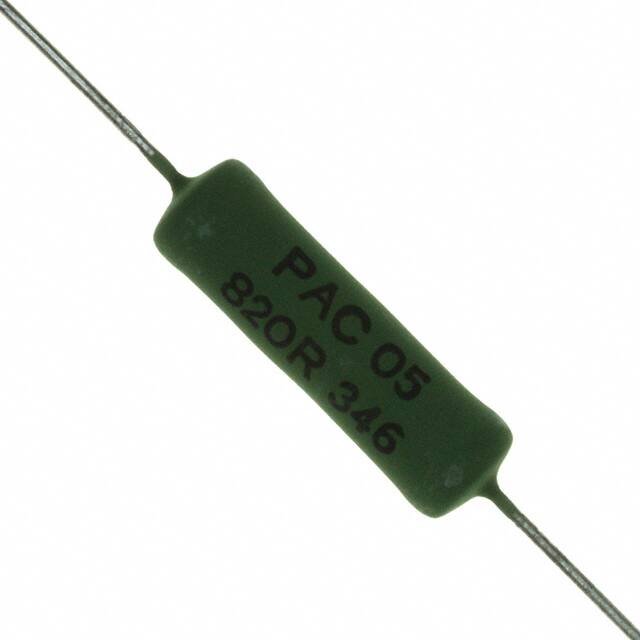 PAC500008200FAC000 RES 820 OHM 5W 1% AXIAL