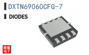 DXTN69060CFG-7 The Diodes Incorporated DXTN69060CFG-7 is an NPN transistor designed for surface mount applications. It offers a 60V collector-emitter voltage breakdown and a 3.5A continuous collector current.