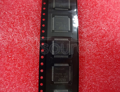 TSH512CFT The TSH512CFT is an RF transmitter IC from STMicroelectronics designed for FM modulation, operating between 0.4MHz and 11MHz, in a 44-LQFP package.