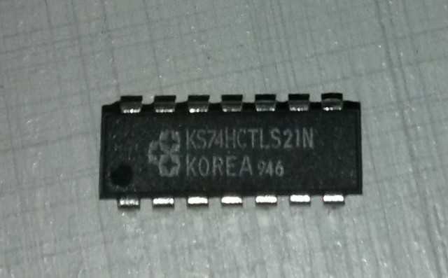 KS74HCTLS21N The Samsung Electronics KS74HCTLS21N is a Gates and Inverters component. It is RoHS3 Compliant and has an MSL rating of 1 Unlimited.