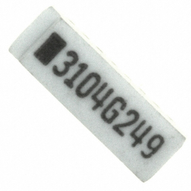 753083104GTR RES ARRAY 4 RES 100K OHM 8SRT
