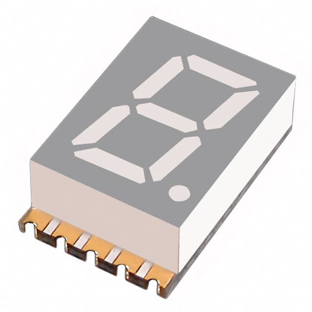 ACSA03-41SGWA-F01 DISPLAY 7SEG 0.3" SGL GRN 10SMD