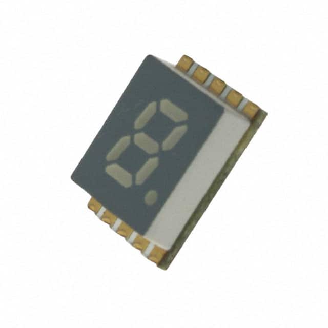 ACSA02-41SURKWA-F01 DISPLAY 7-SEG 0.2" SGL RED 10SMD