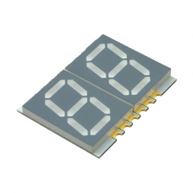 ACDA56-51PBWA/A DISPLAY 7SEG 0.56" DBL BLU 12SMD