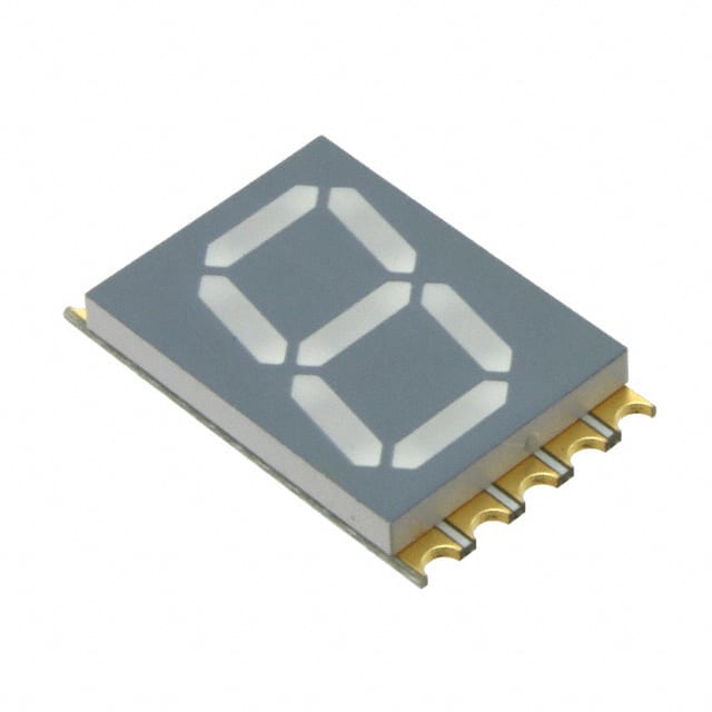 ACSA56-51CGKWA DISPLAY 7SEG 0.56" SGL GRN 10SMD