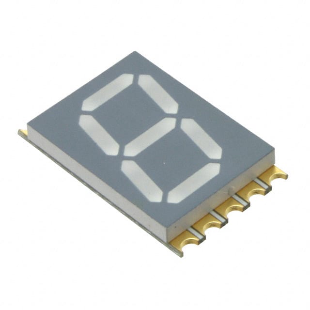 ACSA56-51SYKWA DISPLAY 7SEG 0.56" SGL YLW 10SMD