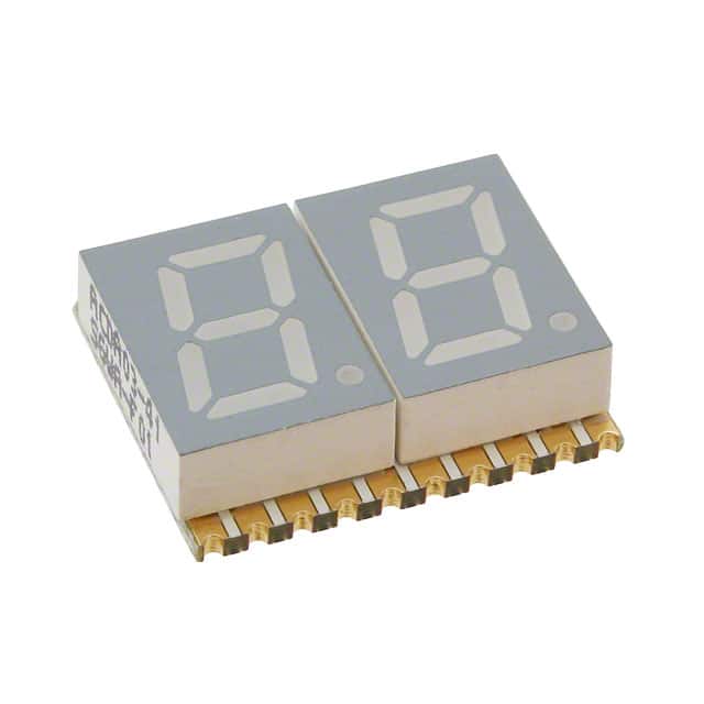 ACDA03-41SGWA-F01 DISPLAY 7SEG 0.3" DBL GRN 20SMD