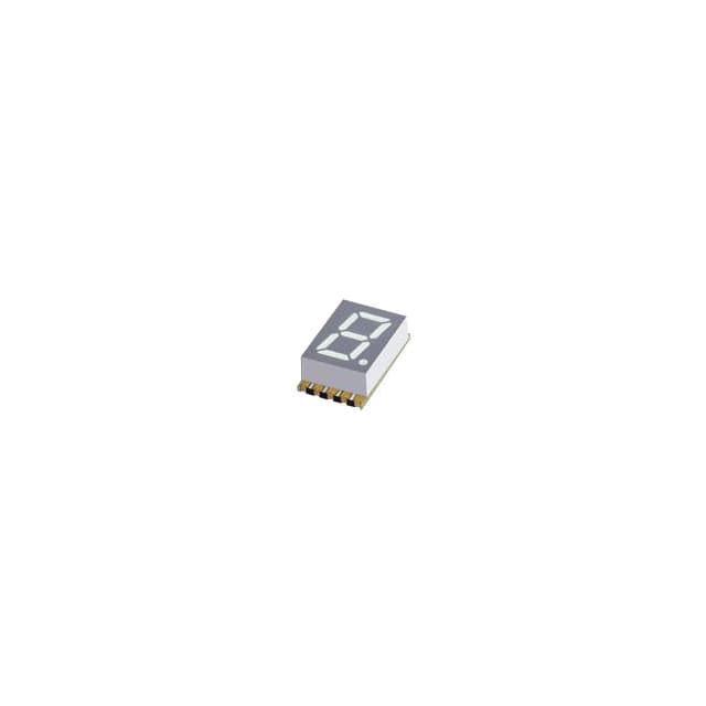 ACSA03-41SURKWA-F01 DISPLAY 7-SEG 0.3" SGL RED 10SMD