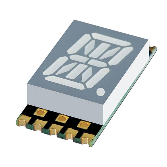 ACPSC04-41CGKWA DISPLAY 14SEG 0.4" SGL GRN 16SMD