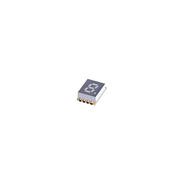 ACSA02-41CGKWA-F01 DISPLAY 7SEG 0.2" SGL GRN 10SMD