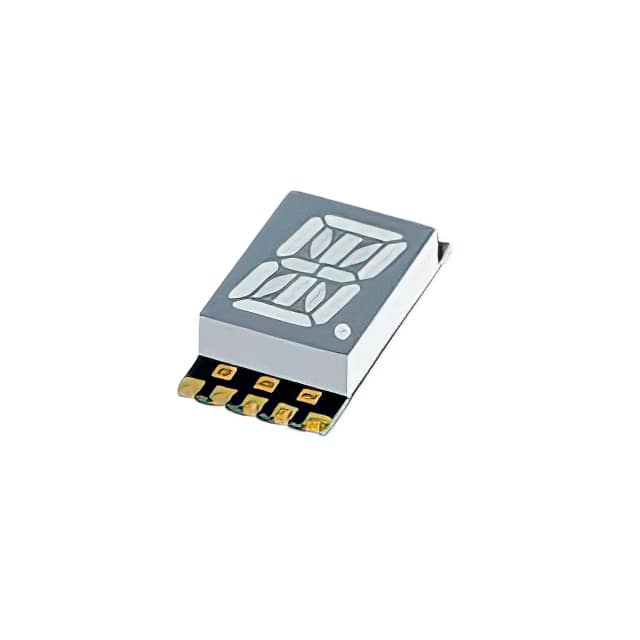 ACPSA04-41SURKWA DISPLAY 14SEG 0.4" SGL RED 16SMD