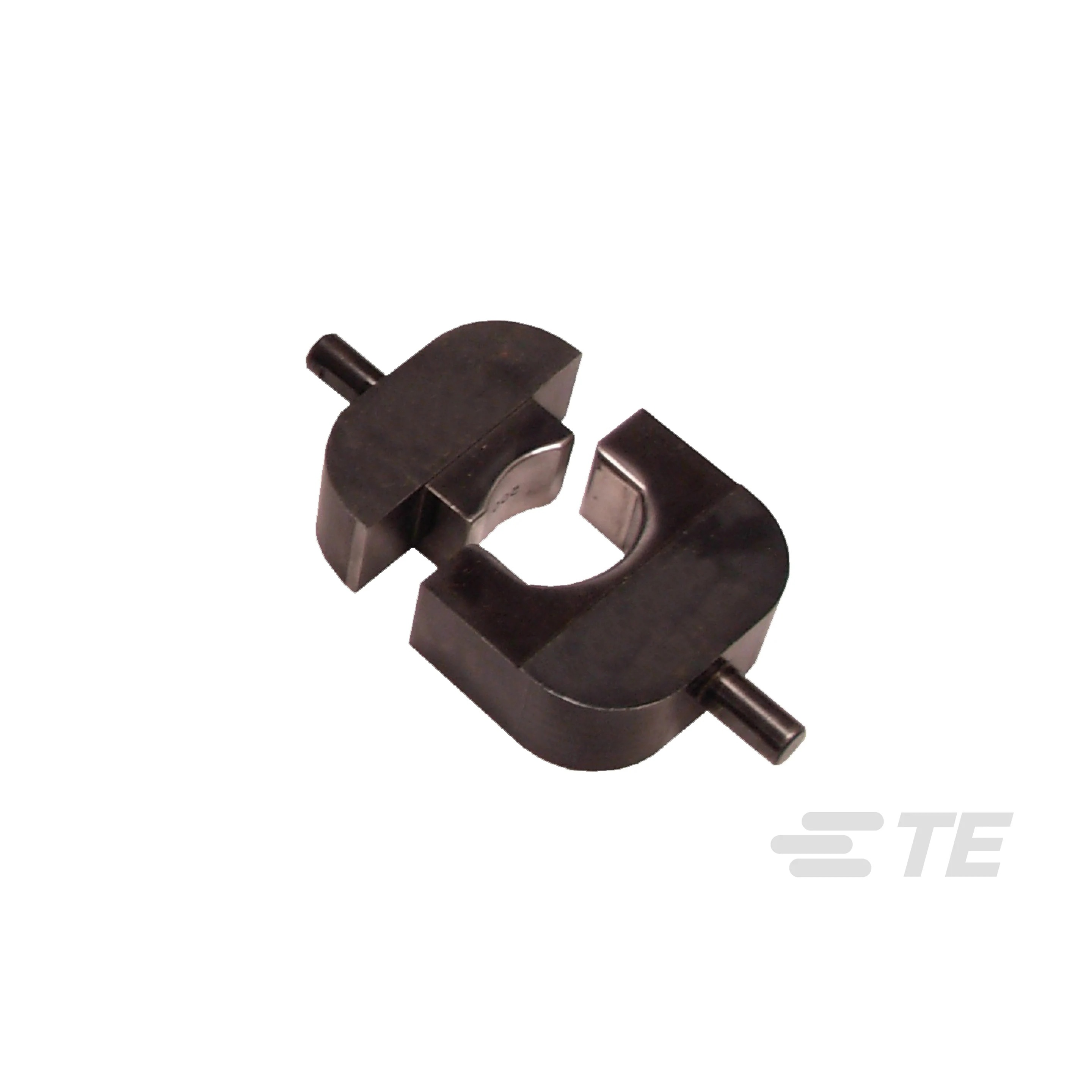 322090 TE Connectivity 322090 is a circular ring terminal for 2/0 AWG wire with a 3/8 stud size. It features a crimp termination, tin-plated copper contact, and is insulated.