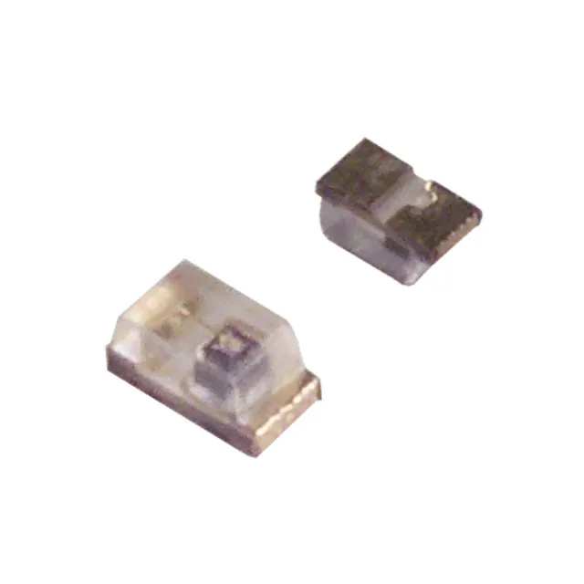 SML-LX0402SIC-TR The Lumex Opto/Components Inc. SML-LX0402SIC-TR is a red LED designed for discrete indication. It features a 2V forward voltage and a 140mcd luminous intensity.