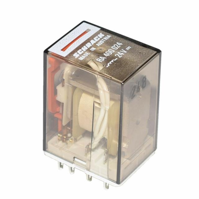 RA400024 The Schrack RA400024 is a relay with RoHS3 compliance and an MSL of 1. It is suitable for various applications.