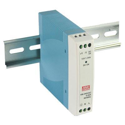 MDR-10-5 Mean Well MDR-10-5 is a 10W AC/DC DIN Rail power supply providing 5V output at 2A. It features universal AC input and high efficiency.