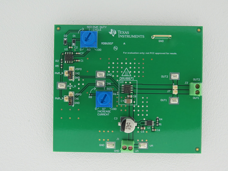 DRV8871 The Texas Instruments DRV8871 is a brushed DC motor driver designed for applications requiring bidirectional motor control. It offers a wide operating voltage range and integrated current sensing.