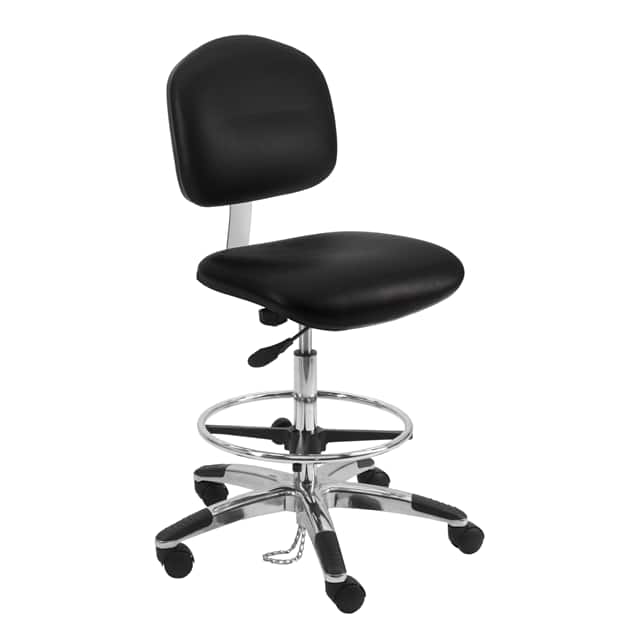 LAT-DV1A+BLACK BENCHPRO VINYL ESD CHAIR WITH 18