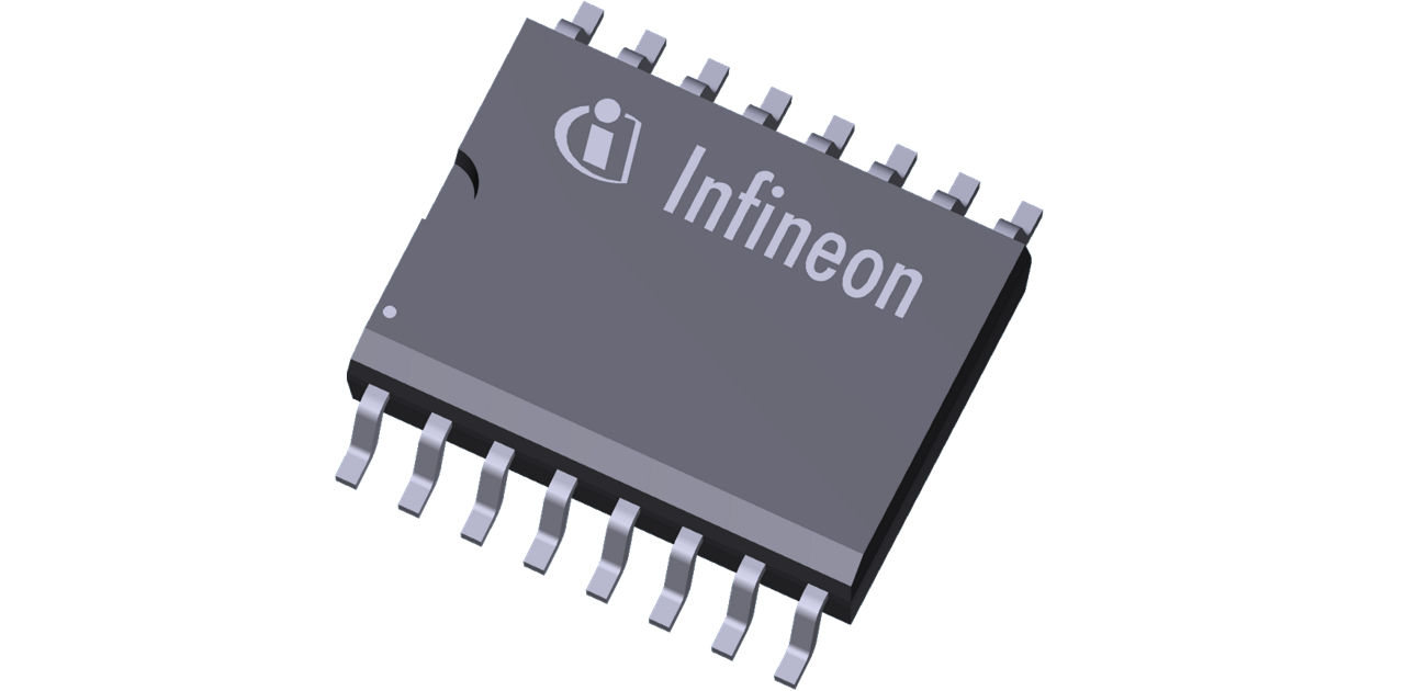 IR2110SPBF The Infineon Technologies IR2110SPBF is a high voltage, high speed gate driver IC. It features independent high and low side referenced output channels.