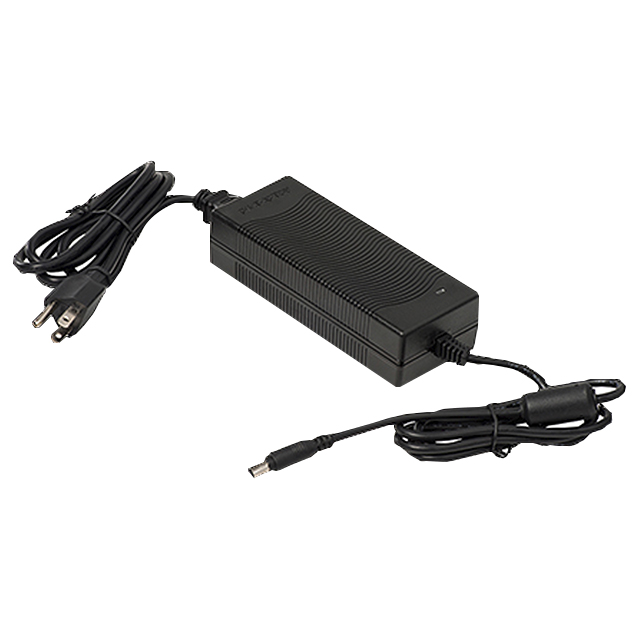 P96W12V This GlobTek Inc. AC/DC Desktop, Wall Mount Adapter provides 5.95V output at 3.86A, delivering 23W of power. It features Level VI efficiency and is ROHS3 Compliant.