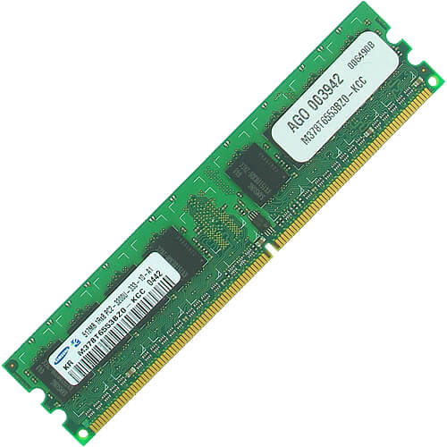 M378T6553BZ0-KCC The Samsung Electronics M378T6553BZ0-KCC is a 512MB DDR2 SDRAM UDIMM module. It operates at 400 MHz with a PC2-3200 speed rating and is Non-ECC.