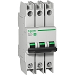 M9F52330 The Schneider Electric M9F52330 is a 3-pole miniature circuit breaker with a C curve and a 30A current rating. It features a thermal-magnetic trip unit and a breaking capacity of 10kA.