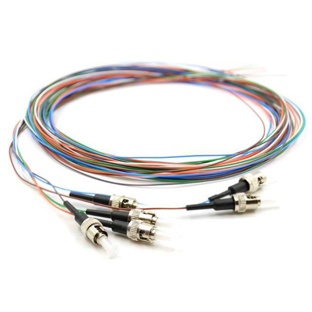 SP-6STSM3 ST-PIGTAIL-6-FIBER-SM-MULTI-COLO