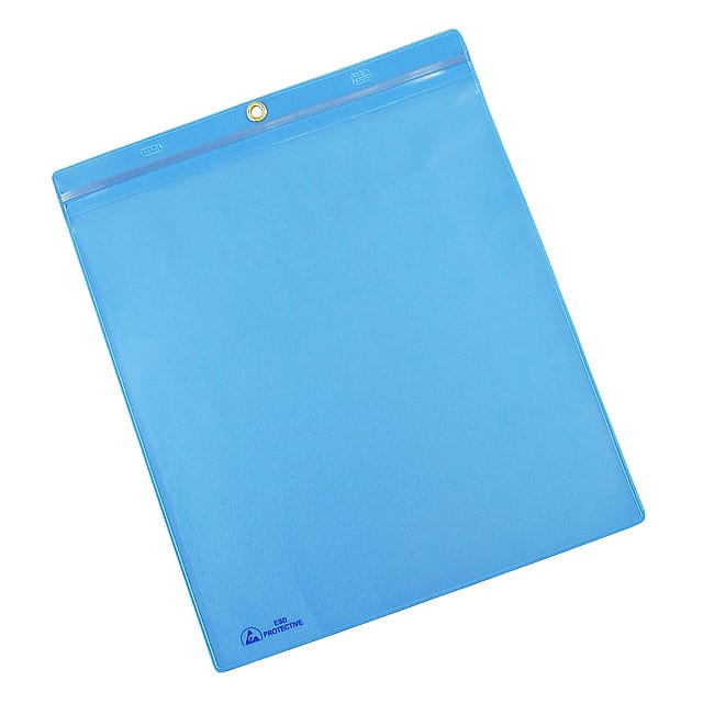 34453 ESD SHP TRVLR ZIP BL 10X12" 10PK