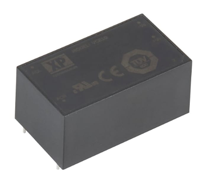 VCE10US24 The XP Power VCE10US24 is an AC-DC converter providing a 24V dc output at 10W. It accepts an input voltage range of 85V ac to 305V ac.