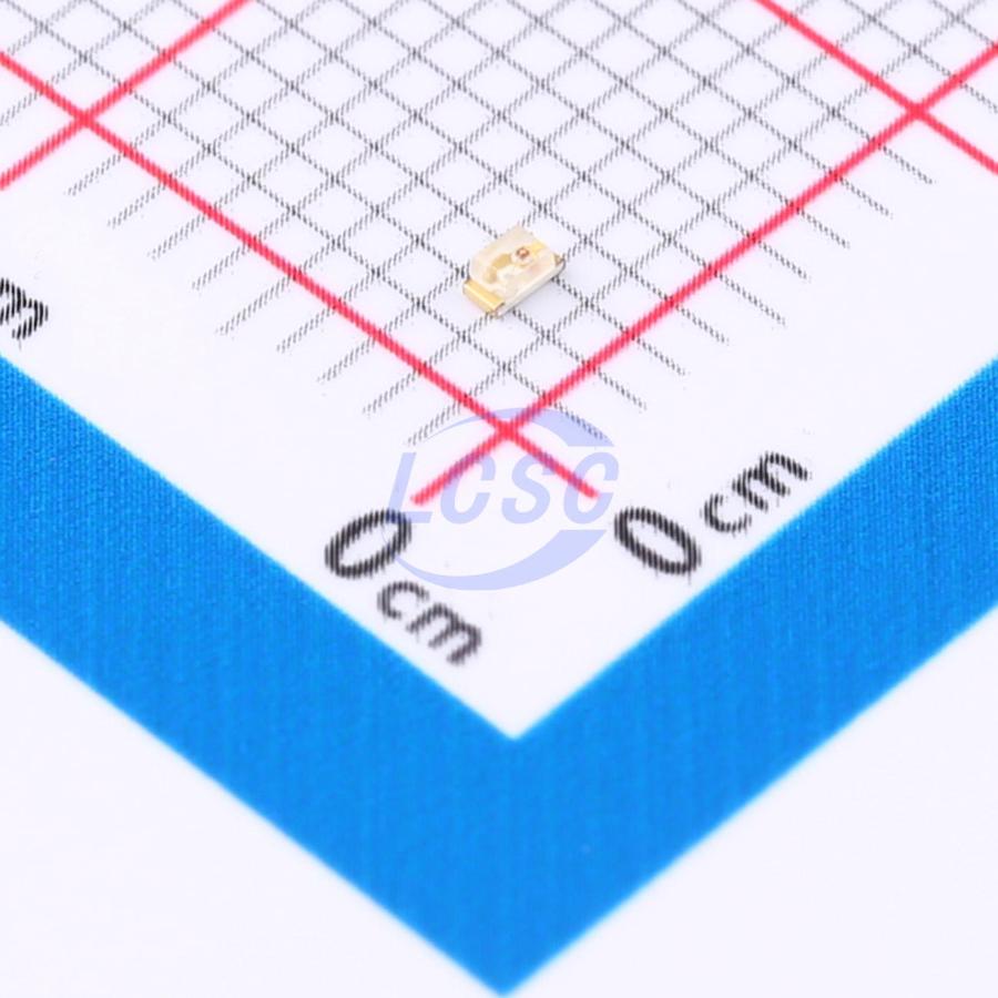 APT1608EC The Kingbright APT1608EC is a High Efficiency Red SMD LED with a clear, colorless lens. It features a 1.6mm x 0.8mm package and a 150° viewing angle.
