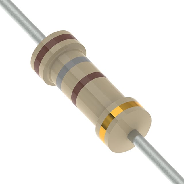 CFR-25JR-52-180R The Yageo CFR-25JR-52-180R is a 1/4W carbon film resistor with 180 Ohms resistance and 5% tolerance. It features an axial package and is designed for general-purpose circuitry.