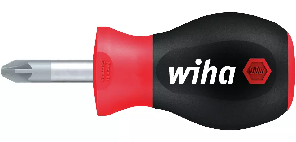 26972 The Wiha 26972 is a double-ended screwdriver blade featuring a Phillips #00 tip on one end and a 2mm Slotted tip on the other. It has a 120mm length and a chrome finish.