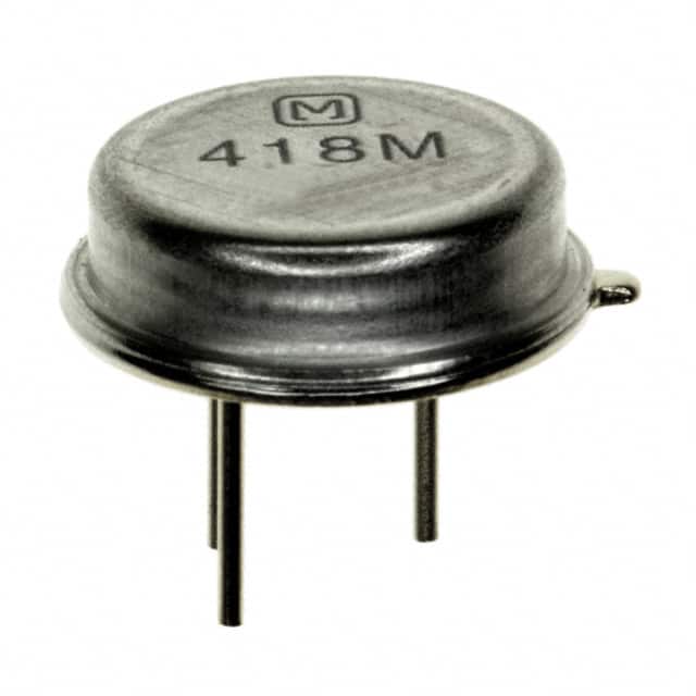 EFO-H418MS03 SAW RES 418.0000MHZ T/H