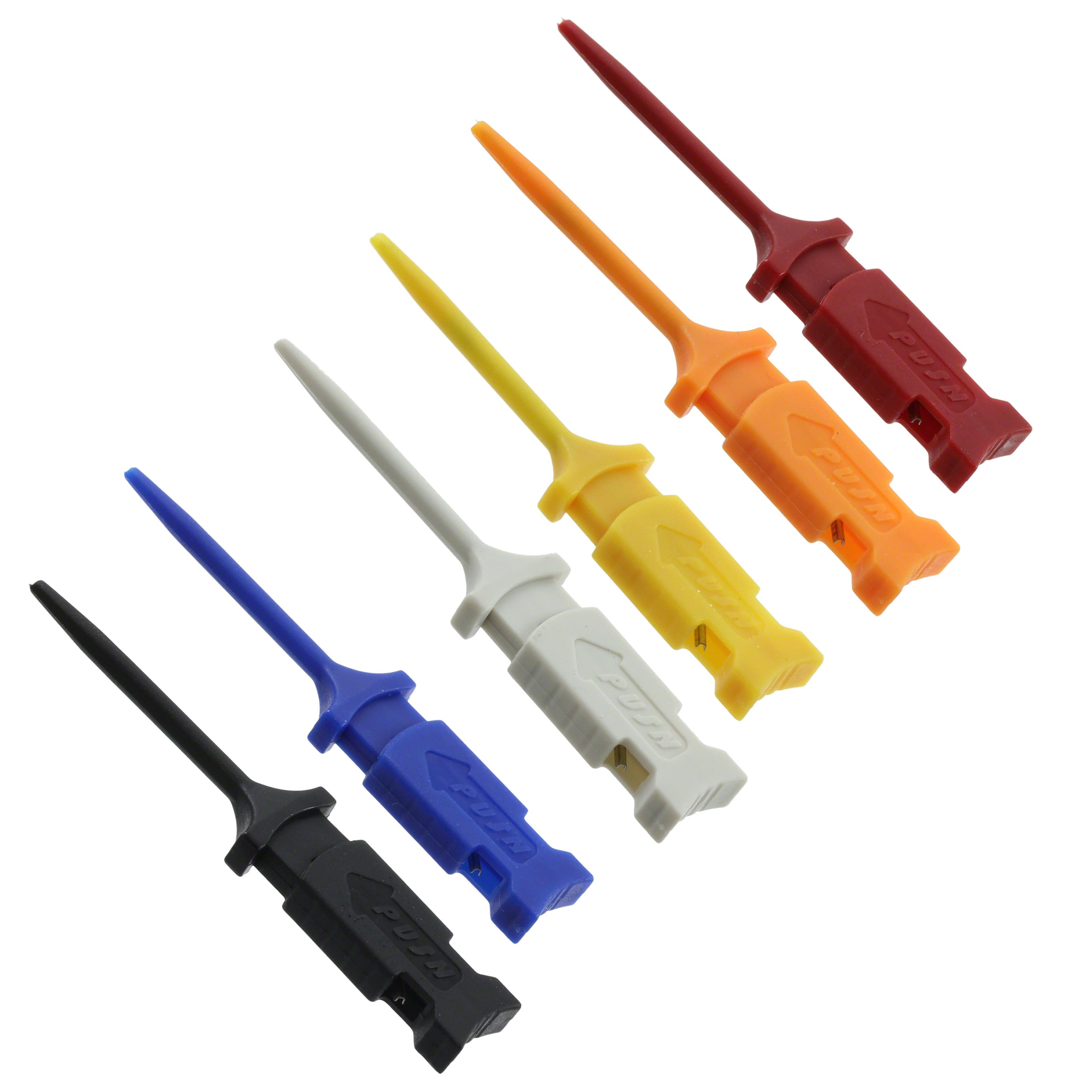 240-052 MINI GRABBERS TEST CLIP SET OF 6