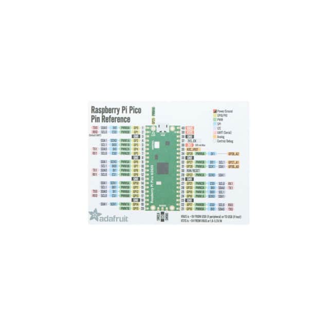 4901 ADAFRUIT GPIO REFERENCE CARD FOR