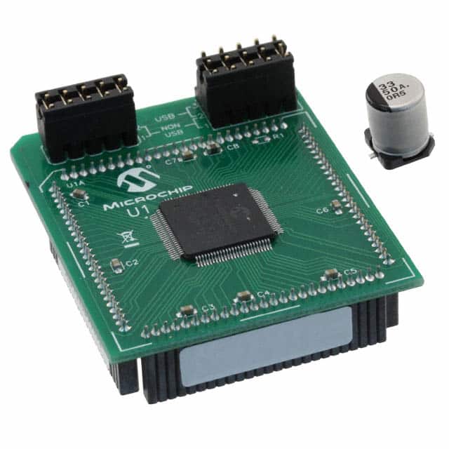 MA330025-1 MODULE PLUG-IN DSPIC33E 100TQFP
