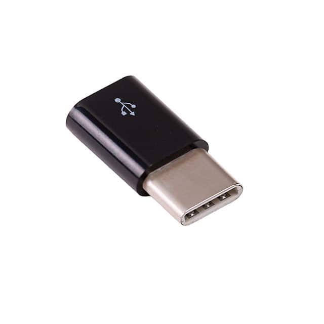 RPI USB ADAPTER BLACK BLACK MICRO-USB-B TO USB-C ADAPT